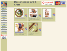 Tablet Screenshot of designscape.co.nz